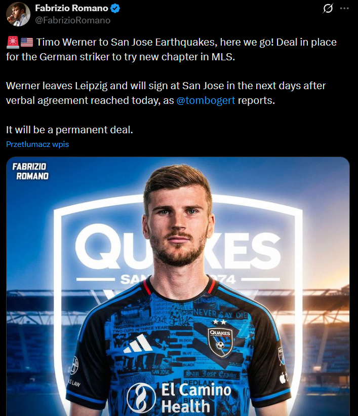 Niespodziewane HERE WE GO Timo Wernera! Niemiec OPUSZCZA EUROPĘ!